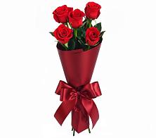 Букет 5 Красных роз Эдлесс Лав #REPLACE_PRED# Прикумском