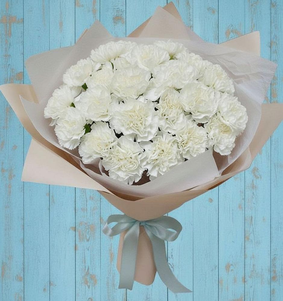 Букет цветов из: Гвоздики в Прикумском