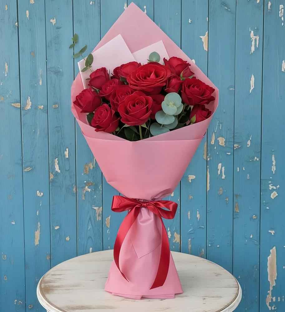 Букет цветов из: Розы в Прикумском