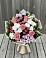 Букет цветов из: Альстромерии, Гвоздики, Розы и Хризантемы в Прикумском