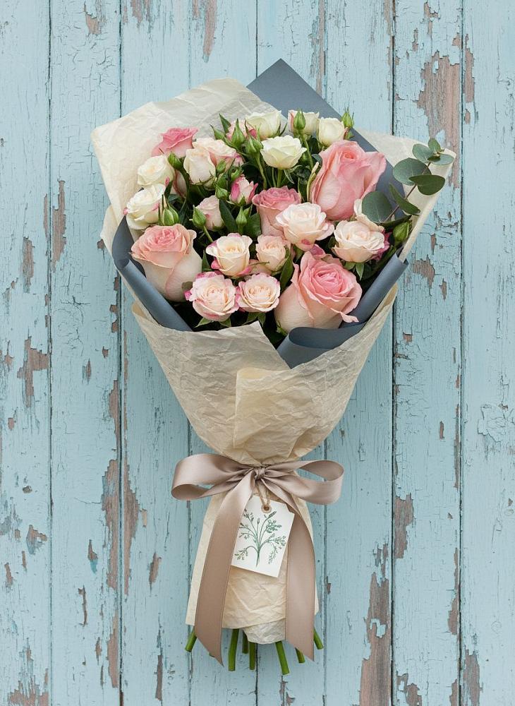 Букет цветов из: Розы в Прикумском