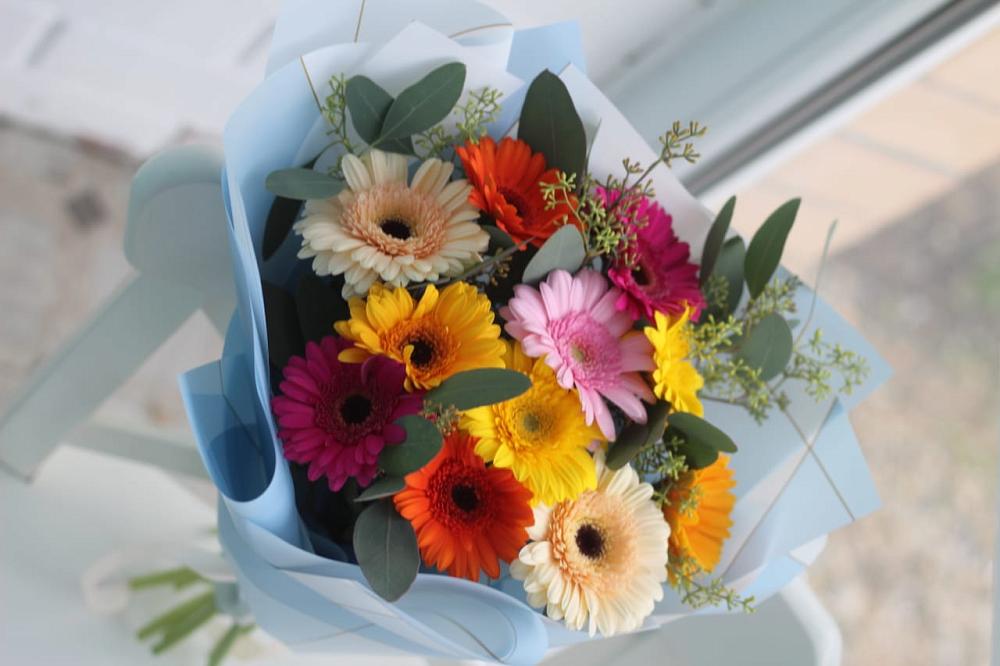 Букет цветов из: Герберы в Прикумском