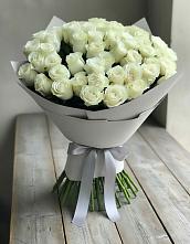 Букет 35 Белых роз #REPLACE_PRED# Прикумском