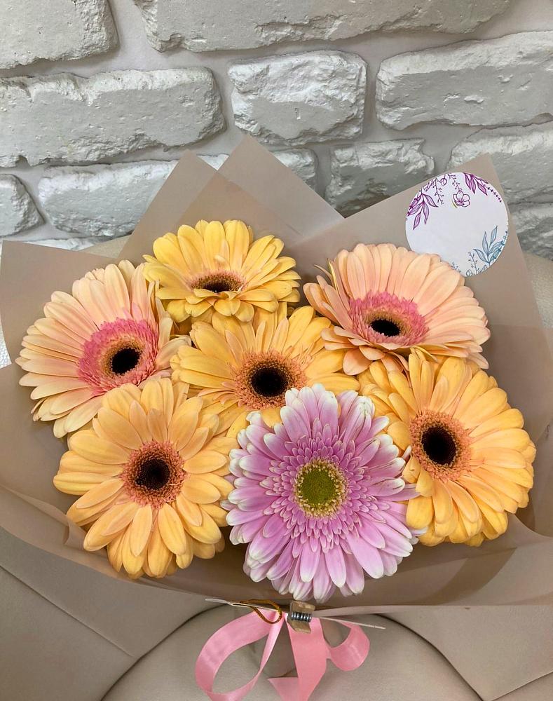 Букет цветов из: Герберы в Прикумском
