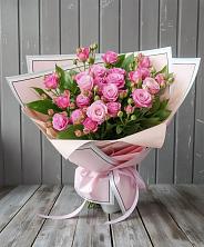 Букет Розовый кустик в Прикумском