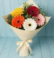 Букет цветов из:  Герберы в Прикумском