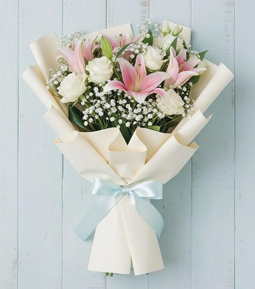 Букет цветов из: Лилии в Прикумском