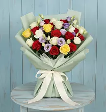 Букет цветов из:  Розы в Прикумском