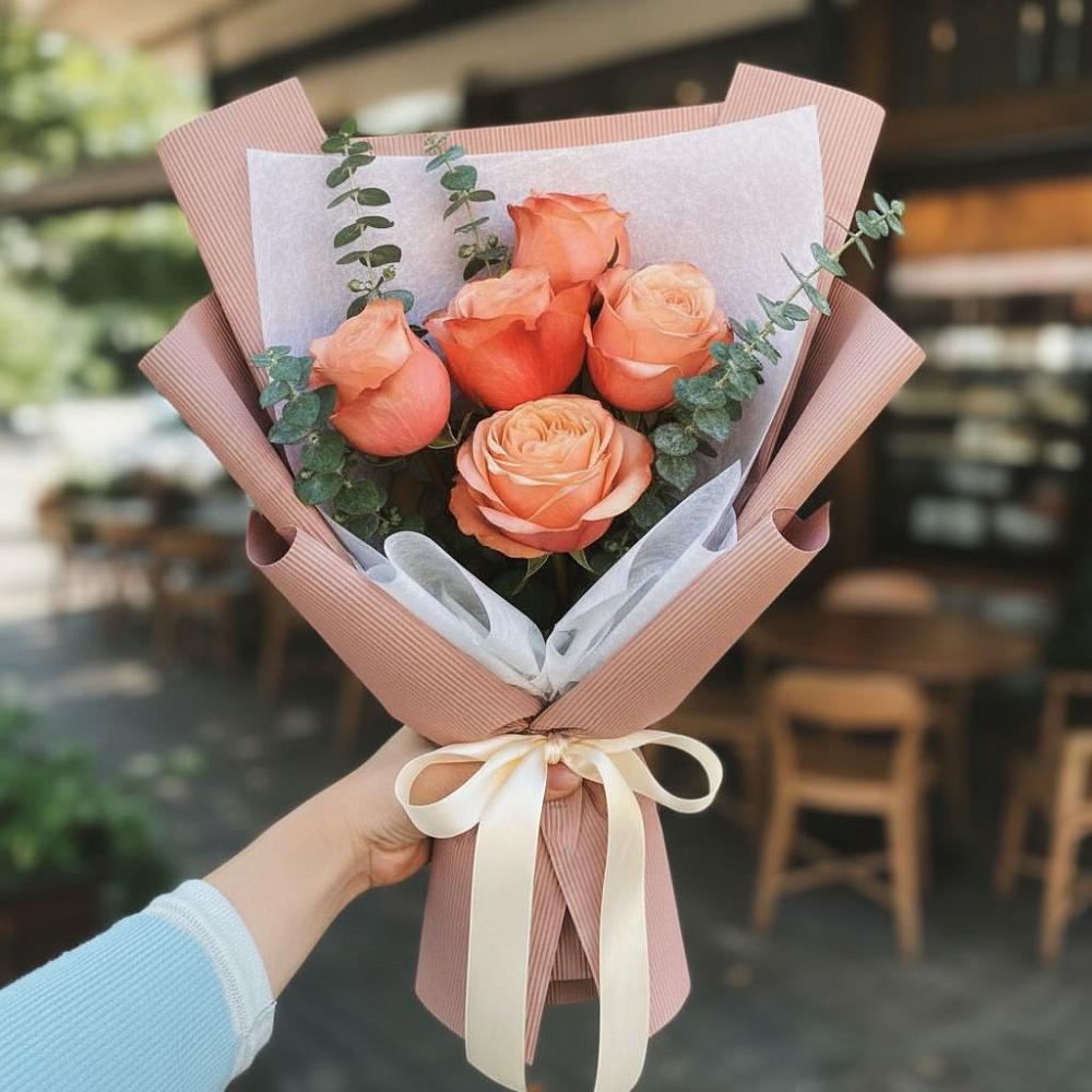 Букет цветов из: Розы в Прикумском