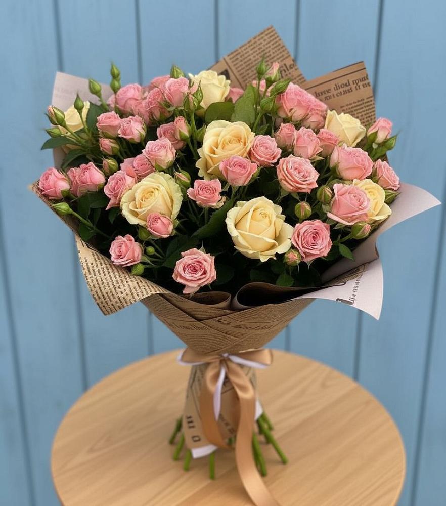 Букет цветов из: Розы в Прикумском