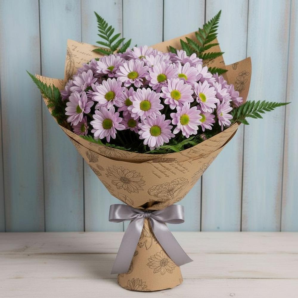 Букет цветов из: Хризантемы в Прикумском