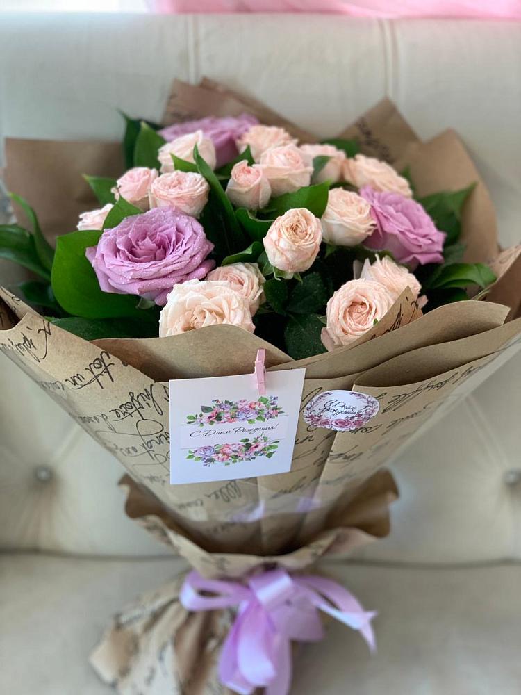 Букет цветов из: Розы в Прикумском