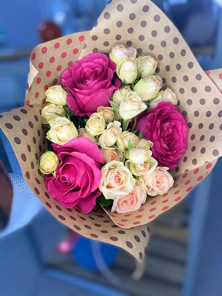 Букет цветов из: Розы в Прикумском