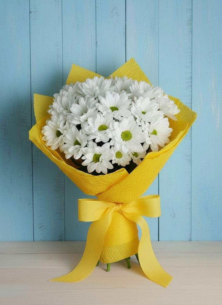 Букет цветов из: Хризантемы в Прикумском