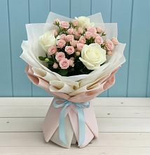 Букет цветов из:  Розы в Прикумском