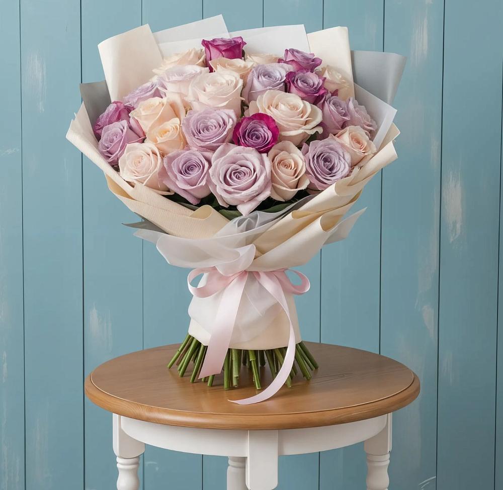 Букет цветов из: Розы в Прикумском