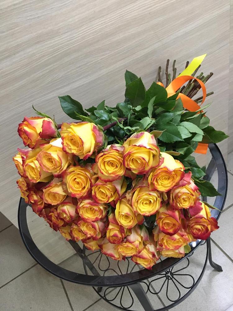 Букет Желтые розы в Прикумском