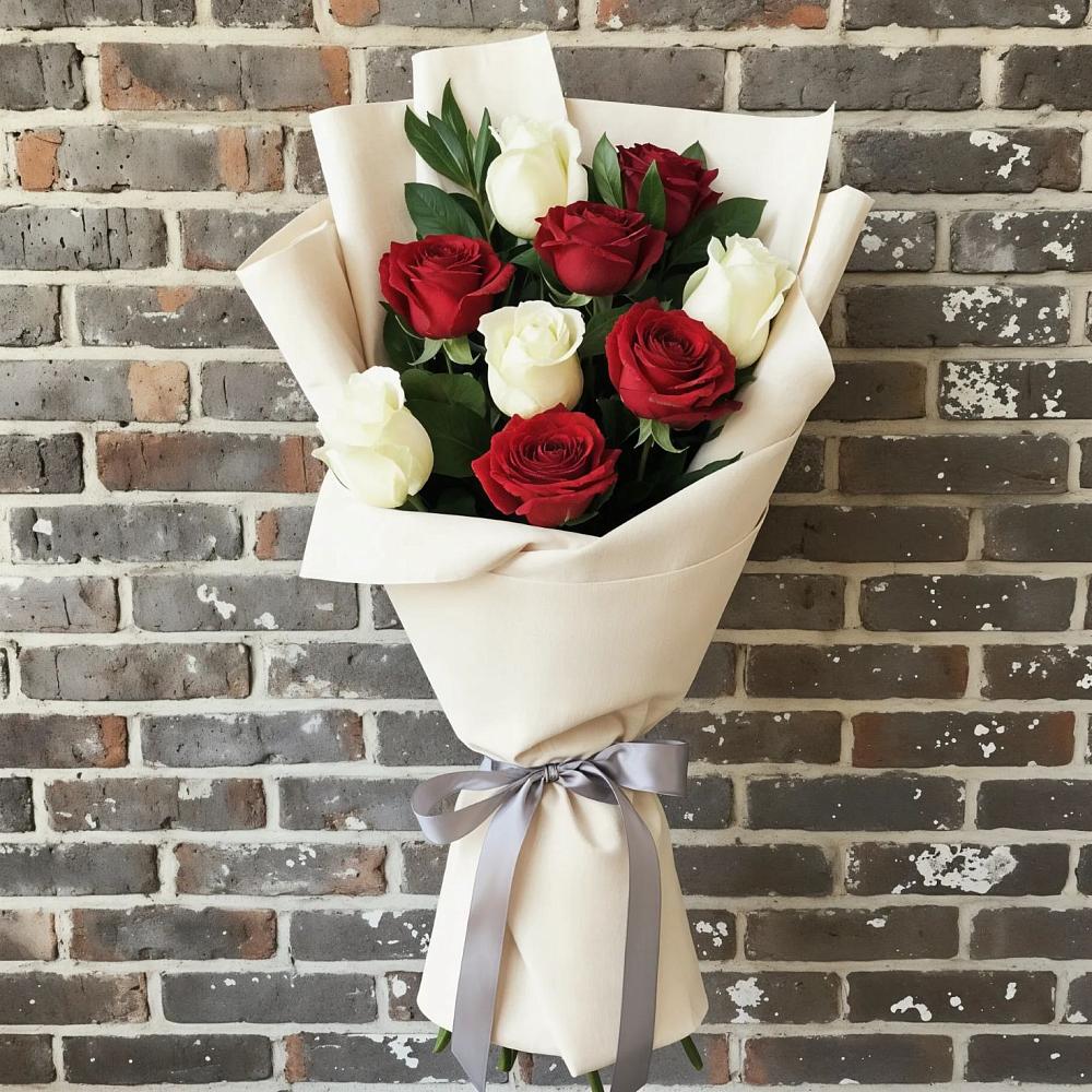 Букет цветов из: Розы в Прикумском