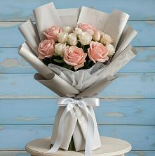 Букет цветов из:  Розы в Прикумском