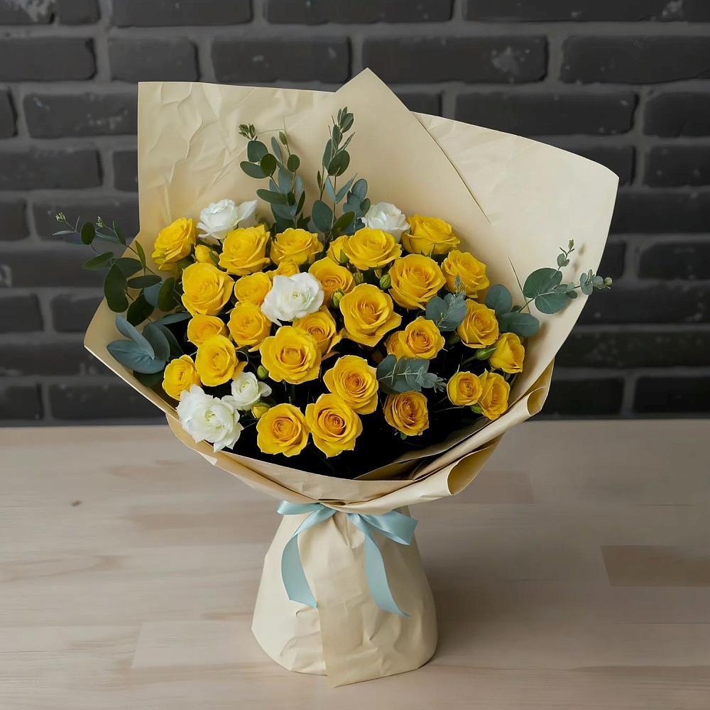 Букет цветов из: Розы в Прикумском