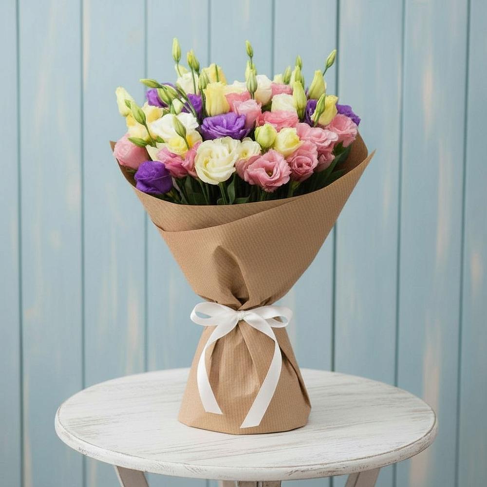 Букет цветов из: Лизиантусы в Прикумском