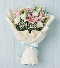 Букет цветов из:  Лилии в Прикумском