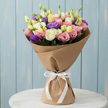 Букет цветов из:  Лизиантусы в Прикумском