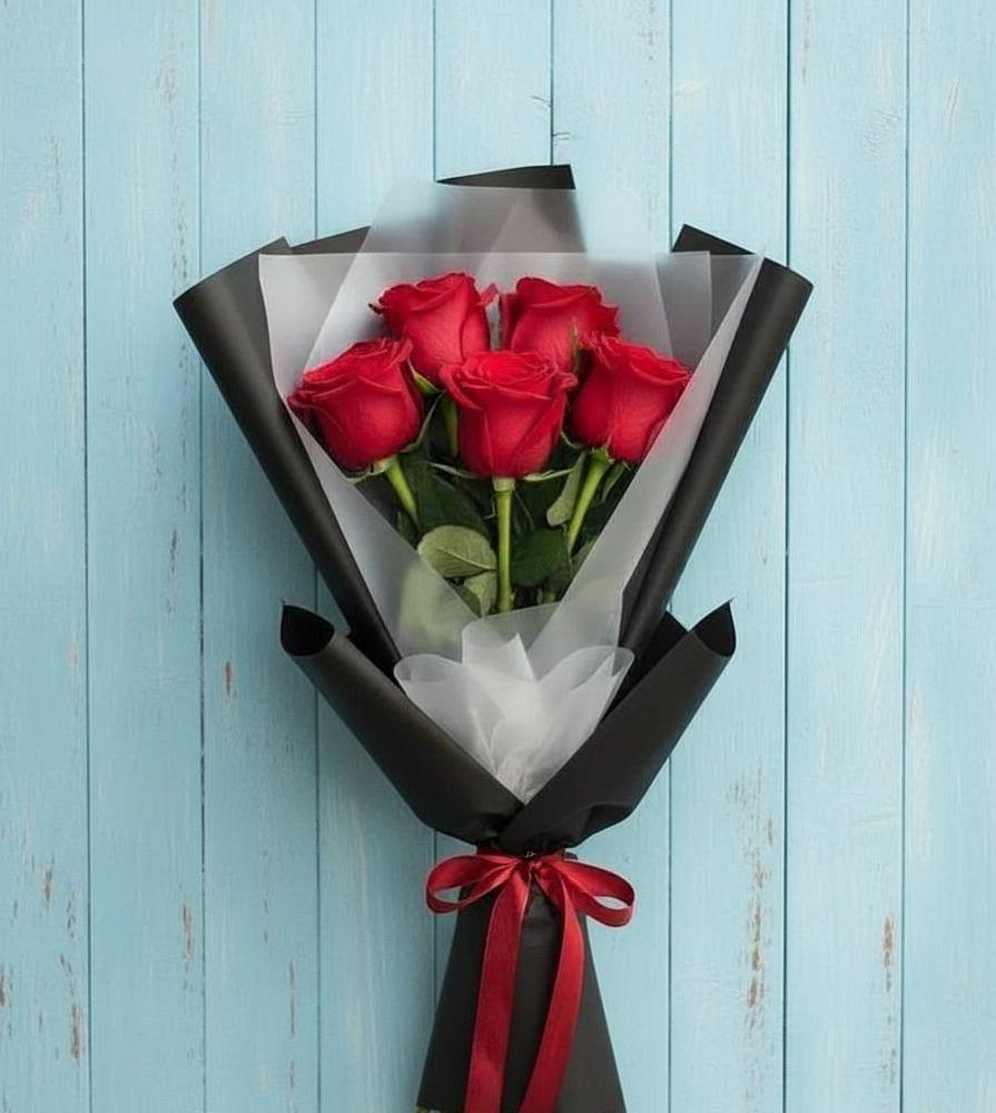 Букет цветов из: Розы в Прикумском